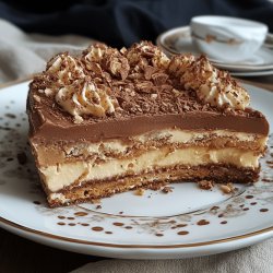 Einfache Schaumkusstorte ohne Backen
