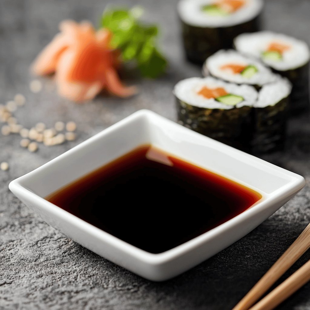 Sushi-Sojasauce auf Vorrat