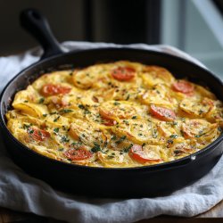 Klassische Spanische Tortilla