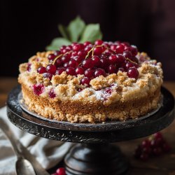 Johannisbeer-Streuselkuchen