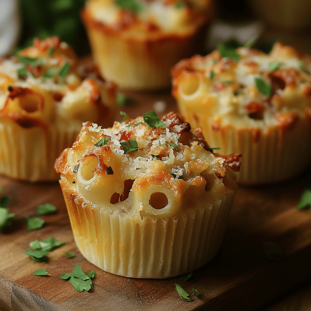 Köstliche Nudelmuffins