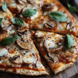 Leckere und gesunde Pizza