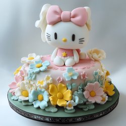 Kreative Kitty-Torte