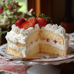 Klassischer Eiweißkuchen