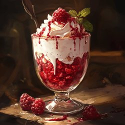 Traditionelles Cranachan Dessert
