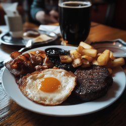 Traditionelles Irisches Frühstück