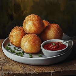 Knusprige Kartoffelbällchen