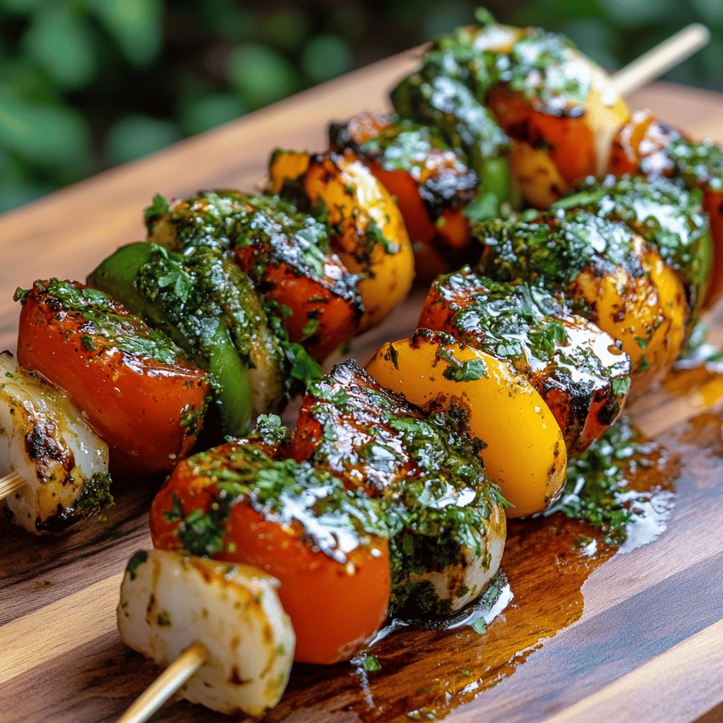 Mediterrane Grillspieße