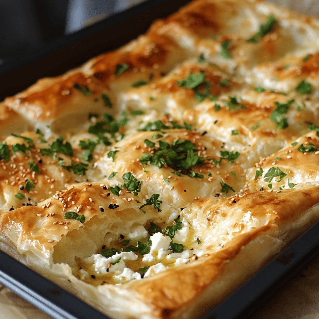 Ofenfrischer Schafskäse-Börek