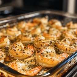 Garnelen in Kräuterbutter