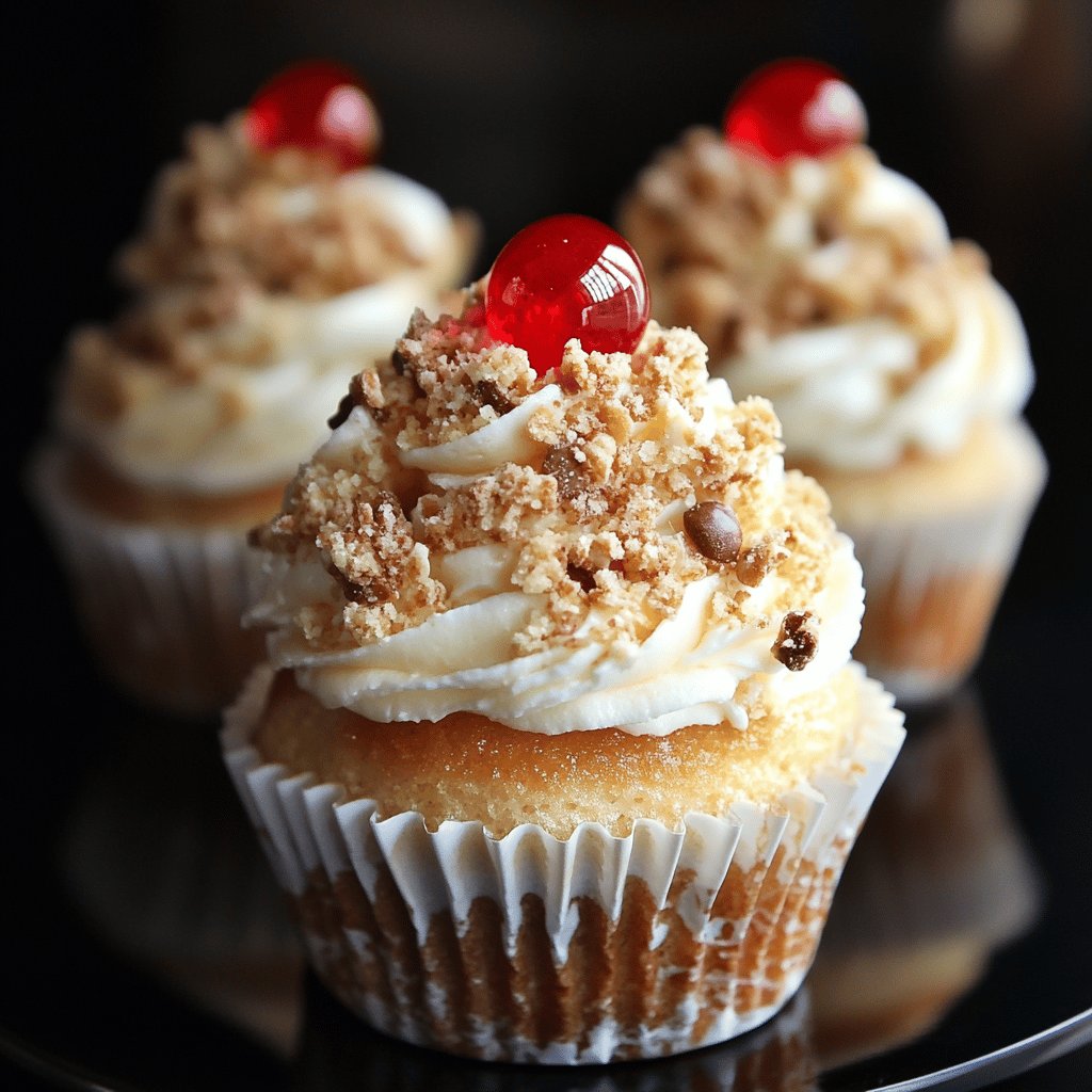 Leckere Frankfurter Kranz-Cupcakes