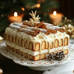 Eierlikörtorte mit Löffelbiskuit