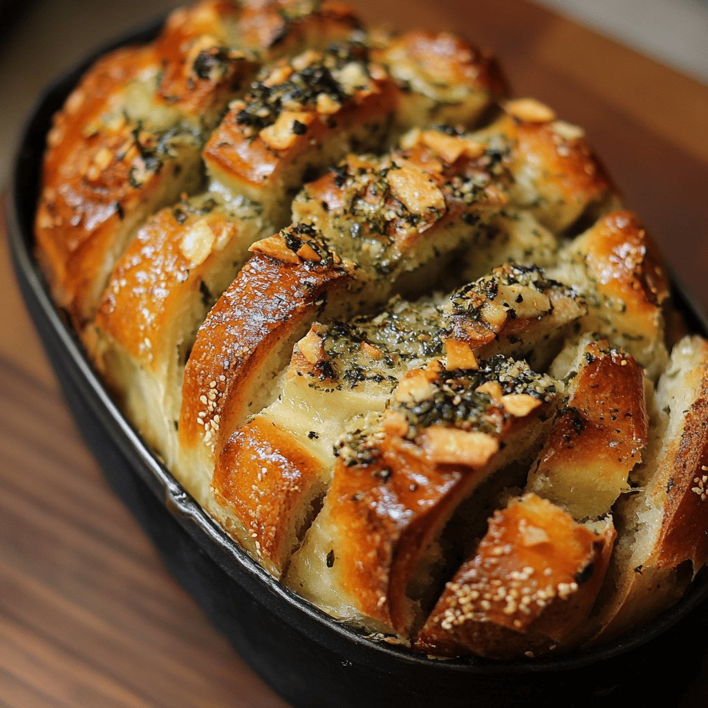 Herzhaftes Zupfbrot