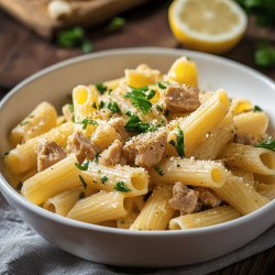 Einfache Thunfisch-Pasta