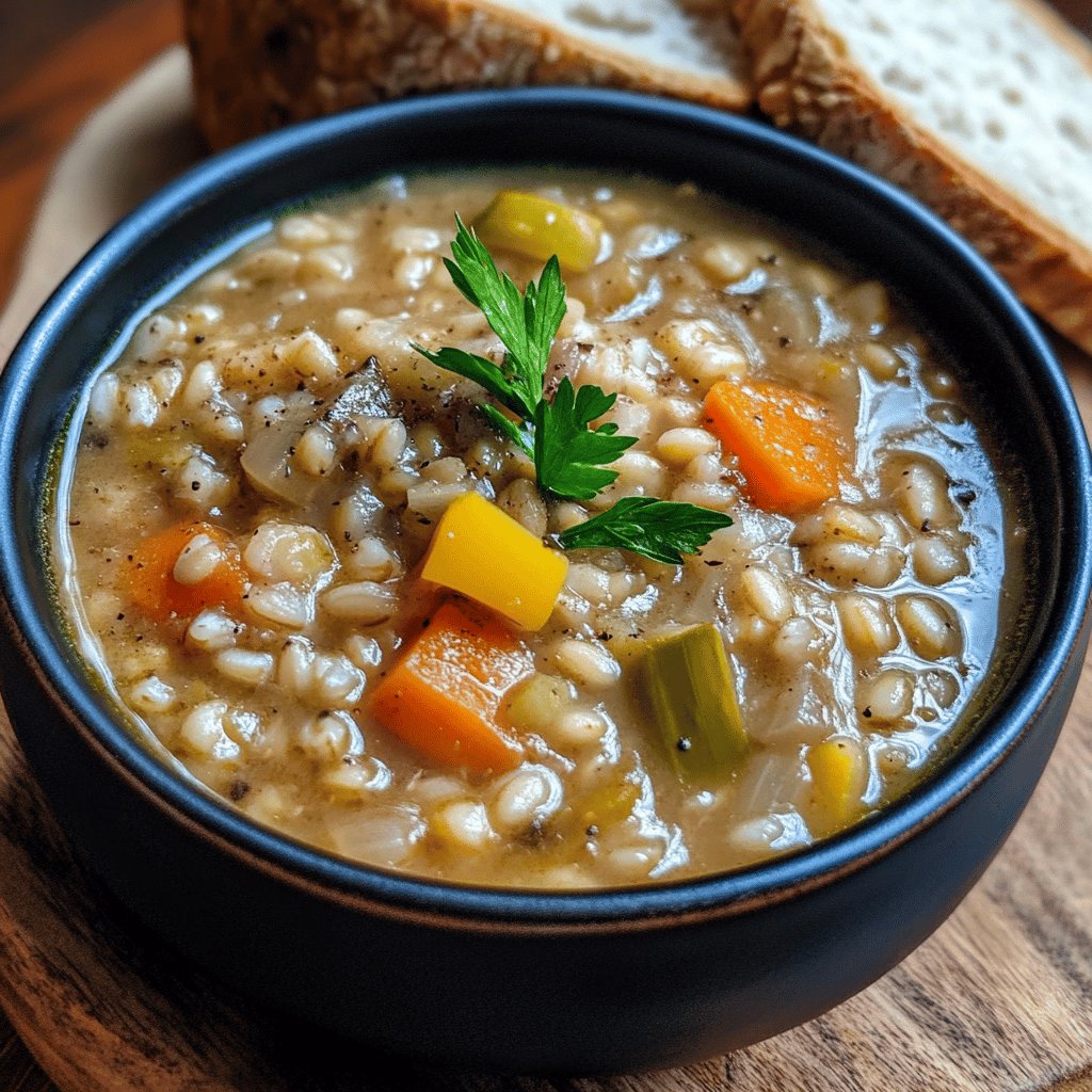 Traditionelle Tiroler Gerstensuppe