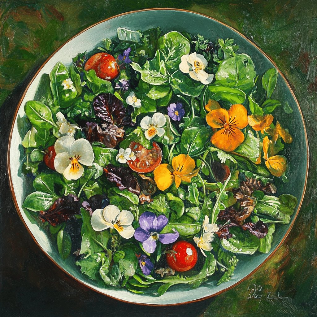 Einfacher Grüner Salat