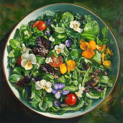 Einfacher Grüner Salat