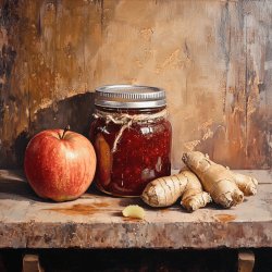 Apfel-Ingwer-Marmelade