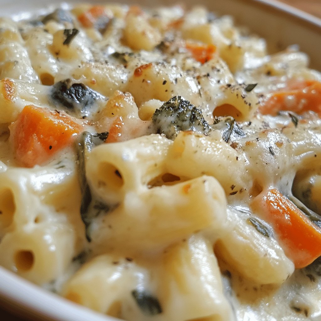 Maccheroncini in Gorgonzola-Sahne