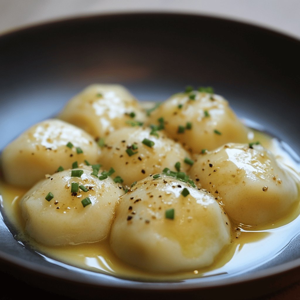 Köstliche Topfenknödel mit Grieß