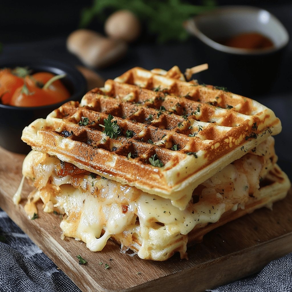 Waffel-Sandwich