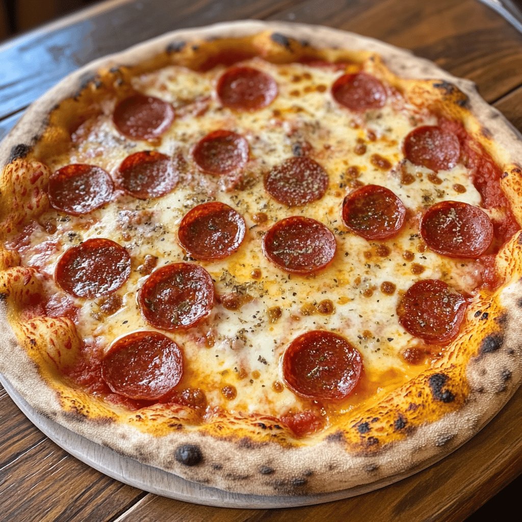 Klassische Pizza Romana