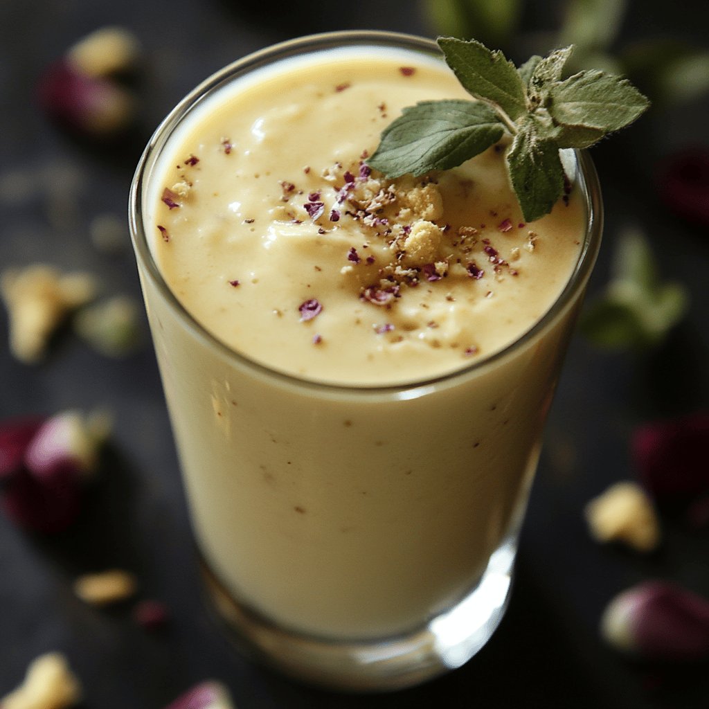 Erfrischendes Joghurt-Lassi