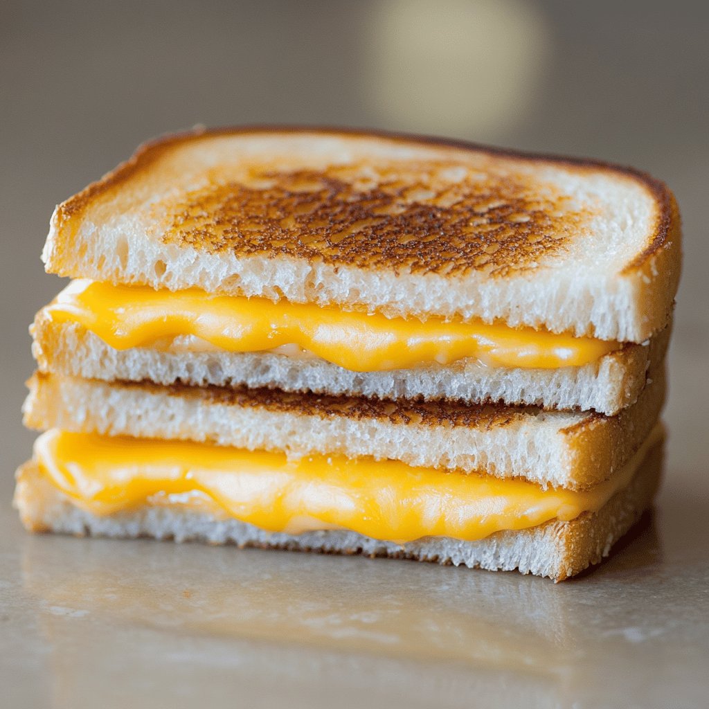 Klassisches Grilled Cheese Sandwich