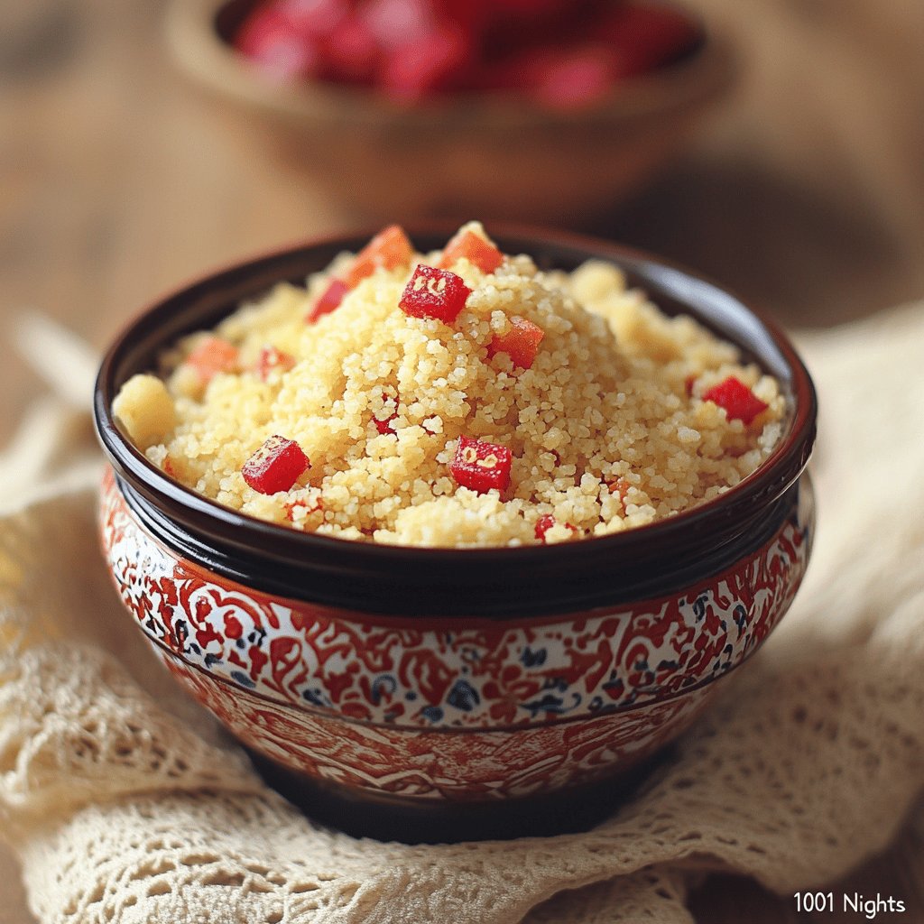 Orientalischer Süß-Couscous