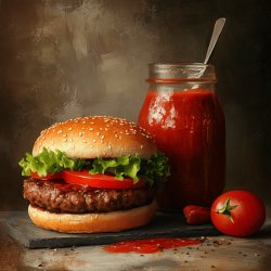 Köstliche Hamburgersoße