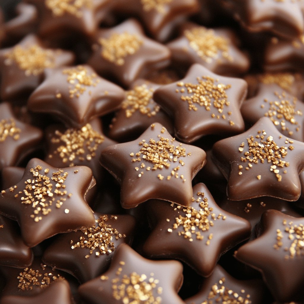 Leckere Toffifee Weihnachtssterne
