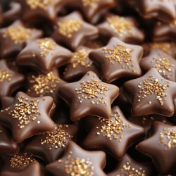 Leckere Toffifee Weihnachtssterne