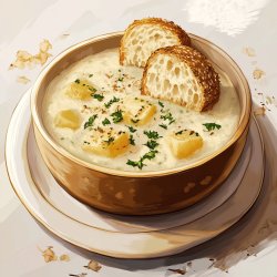 Kartoffel-Milchsuppe