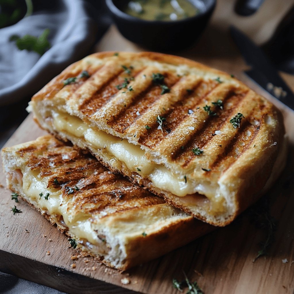 Einfaches Panini Brot