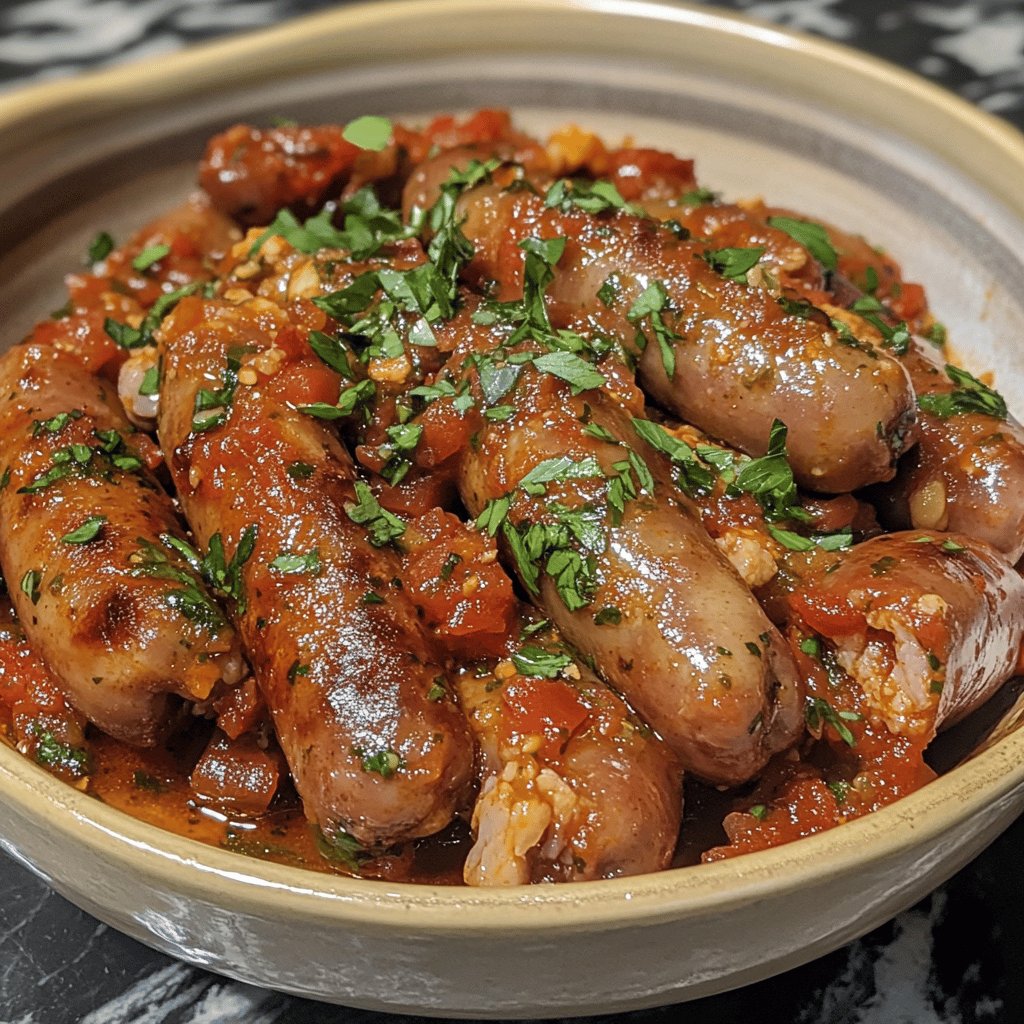 Hausgemachte Salsiccia