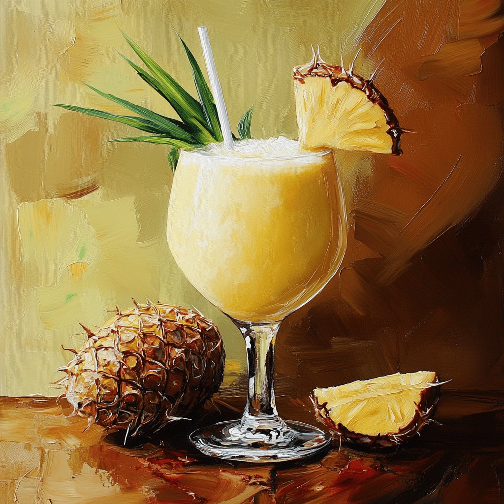 Erfrischende Virgin Pina Colada