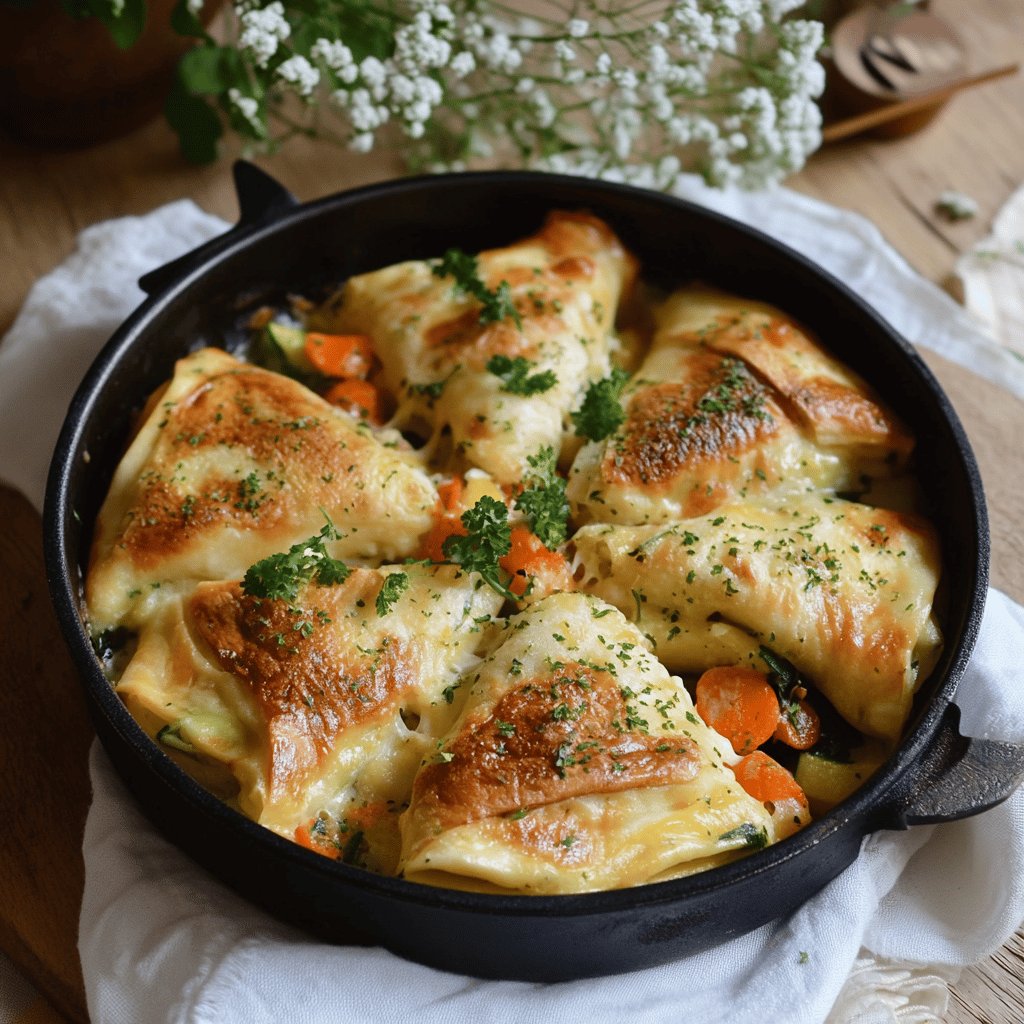 Maultaschen-Gemüse-Pfanne